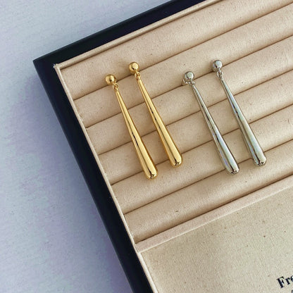Long Water Drop Earrings
