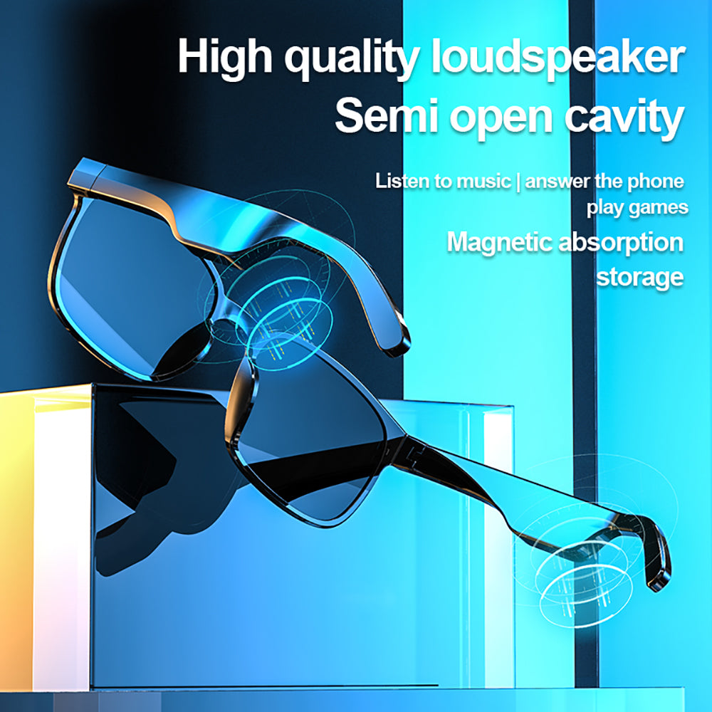 Smart Bluetooth Sunglasses Compatible with Apple