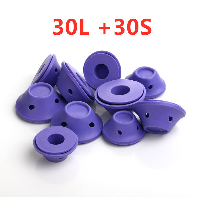 Soft Rubber Magic Hair Care Rollers