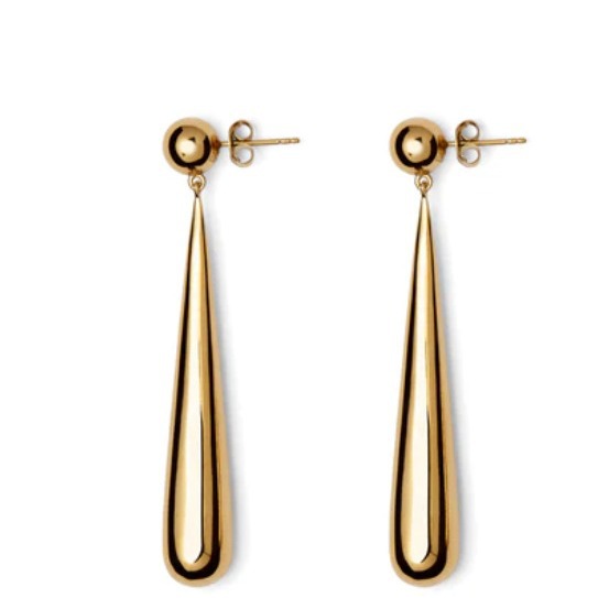 Long Water Drop Earrings