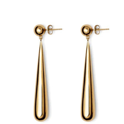 Long Water Drop Earrings
