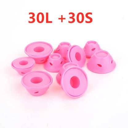 Soft Rubber Magic Hair Care Rollers