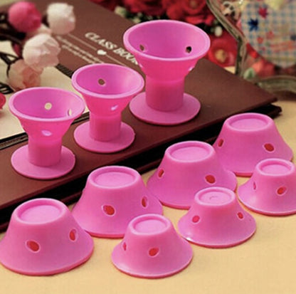 Soft Rubber Magic Hair Care Rollers