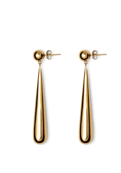 Long Water Drop Earrings