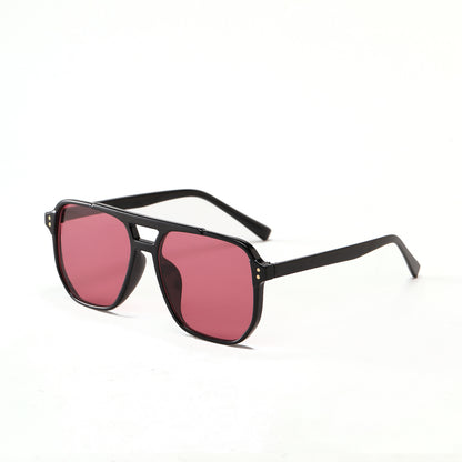 Square Double Beam Sunglasses