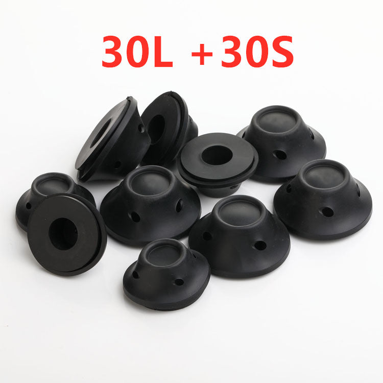 Soft Rubber Magic Hair Care Rollers