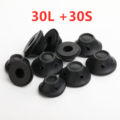 Soft Rubber Magic Hair Care Rollers